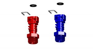 Króćce 3/8'' POC.5 komplet 2szt.  *